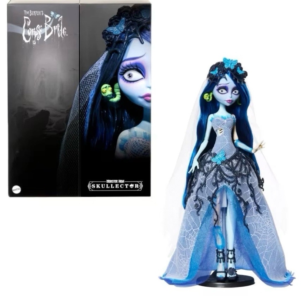 Monster High Tim Burton Corpse Bride Skullector Doll Collection Limited Edition